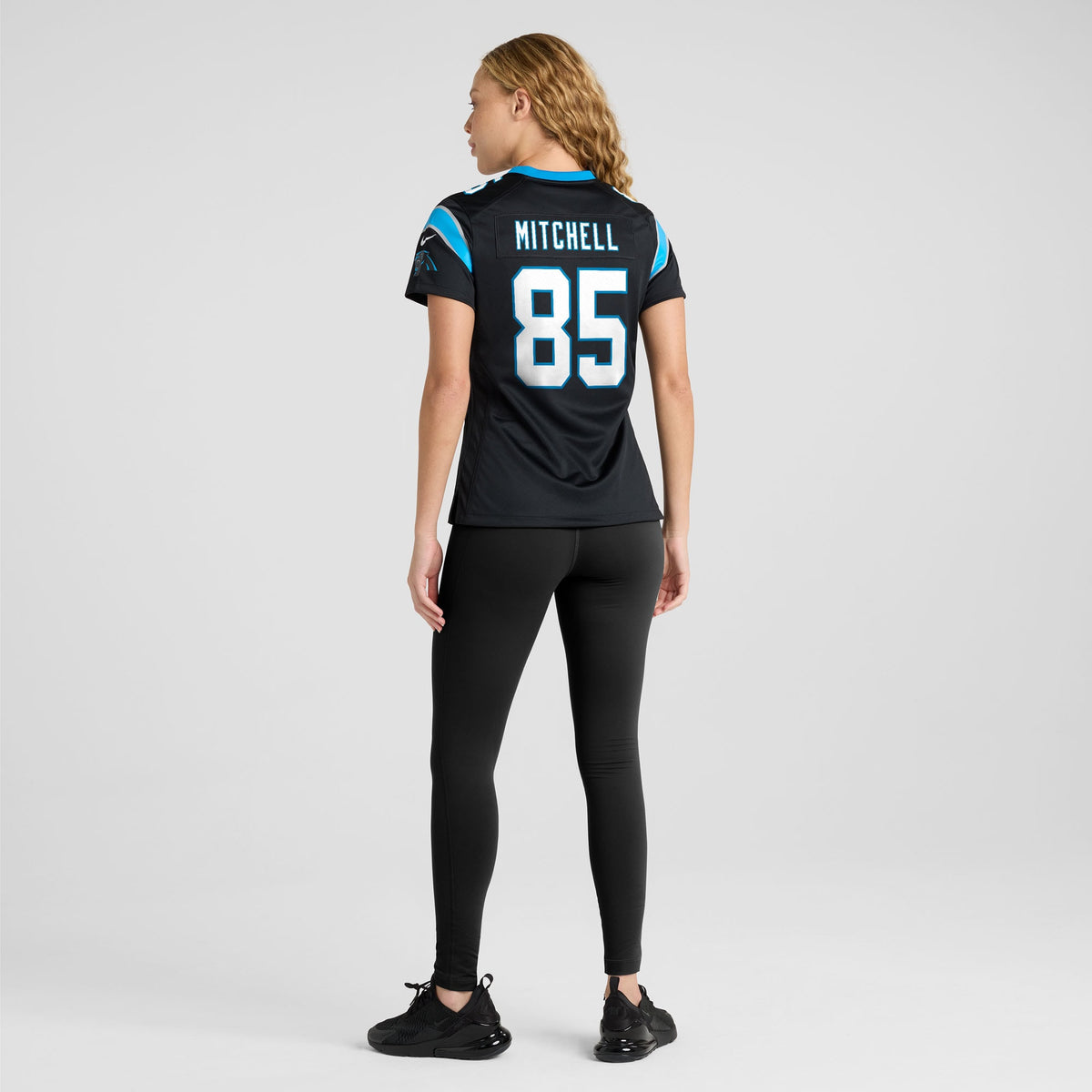 Women's Carolina Panthers James Mitchell Nike Black Team Game Jersey