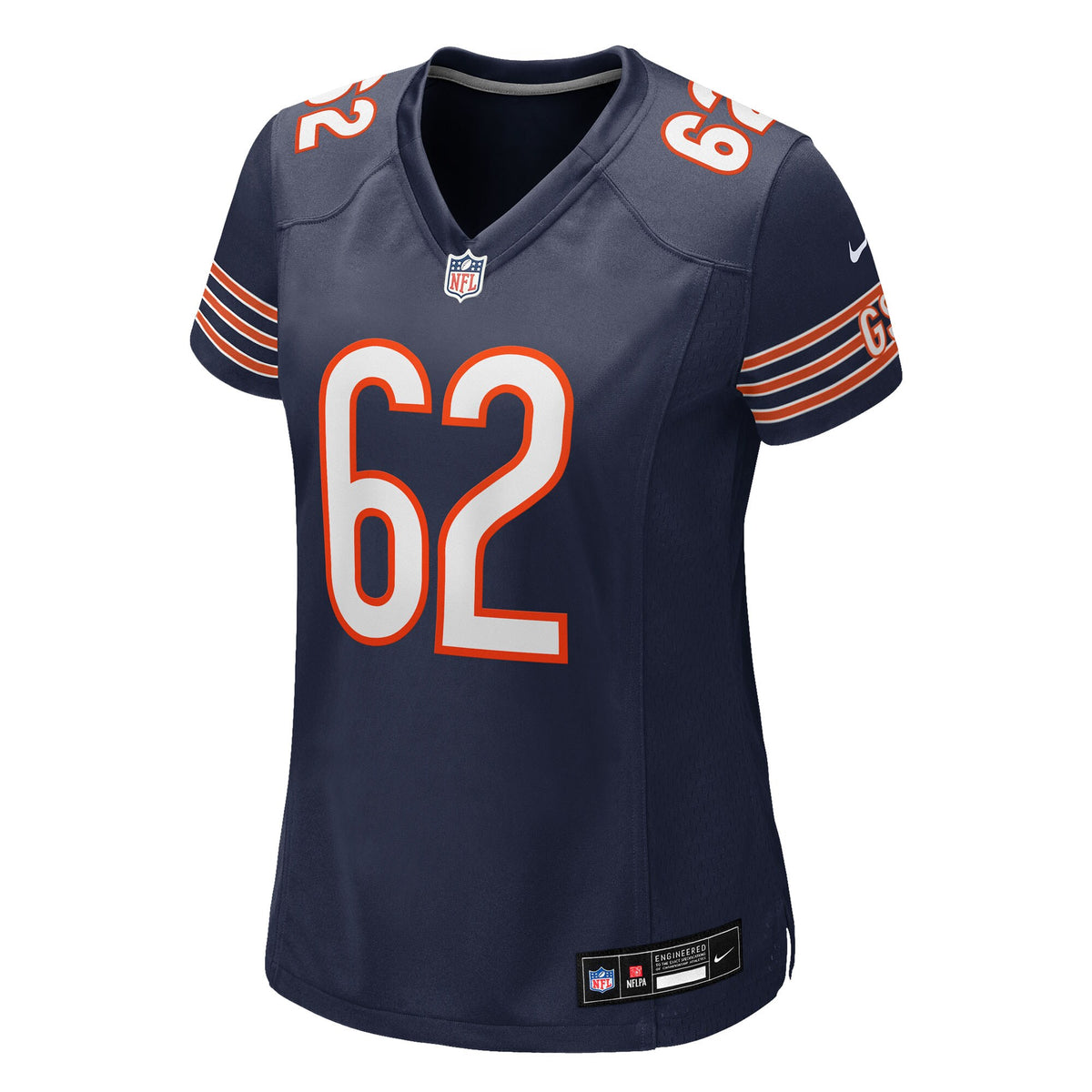 Women's Chicago Bears Joe Thuney Nike Navy Team Game Jersey