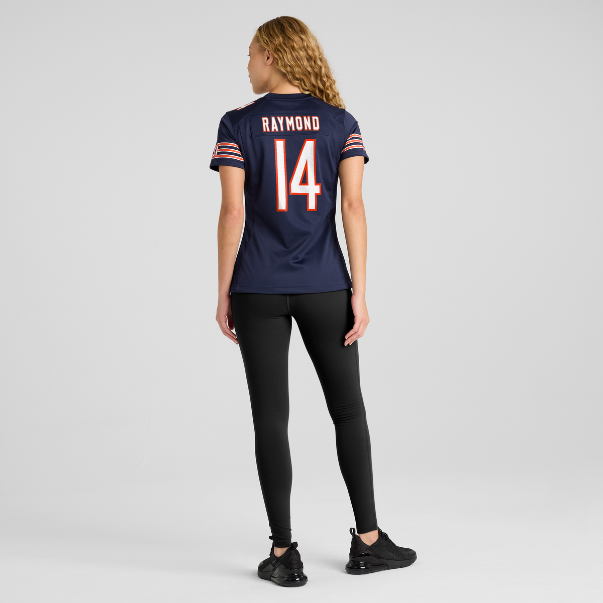 Women's Chicago Bears Kalif Raymond Nike Navy Team Game Jersey