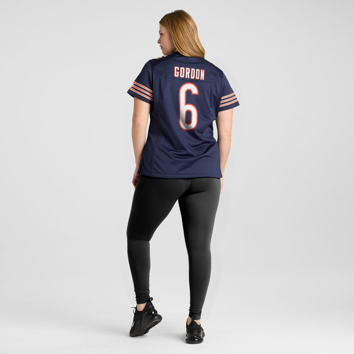 Women's Chicago Bears Kyler Gordon Nike Navy Game Player Jersey