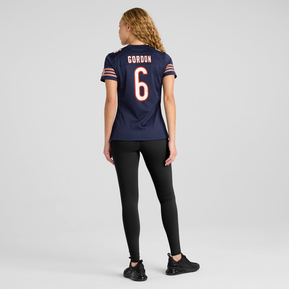 Women's Chicago Bears Kyler Gordon Nike Navy Game Player Jersey