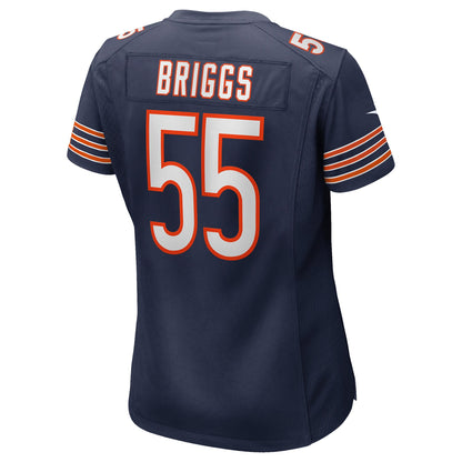 Women's Chicago Bears Lance Briggs Nike Navy Game Retired Player Jersey