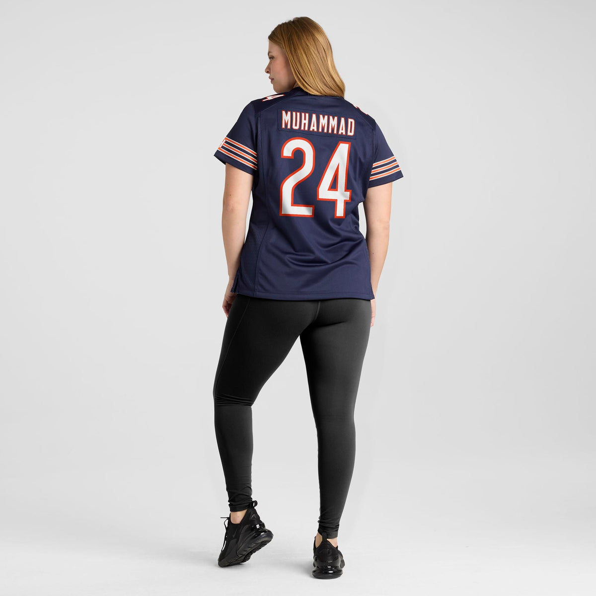 Women's Chicago Bears Malik Muhammad Nike Navy Team Game Jersey