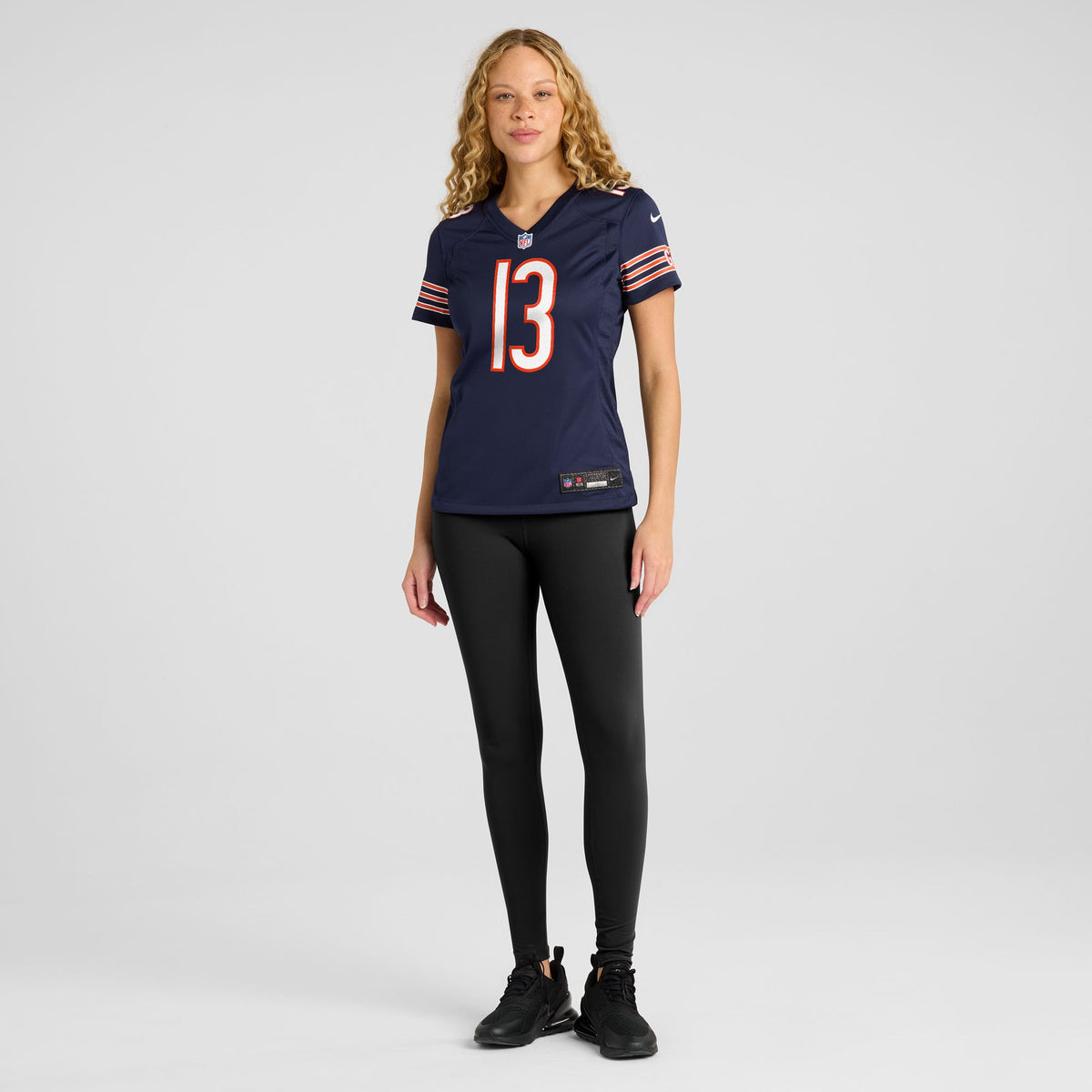 Women's Chicago Bears Maurice Alexander Nike Navy Team Game Jersey