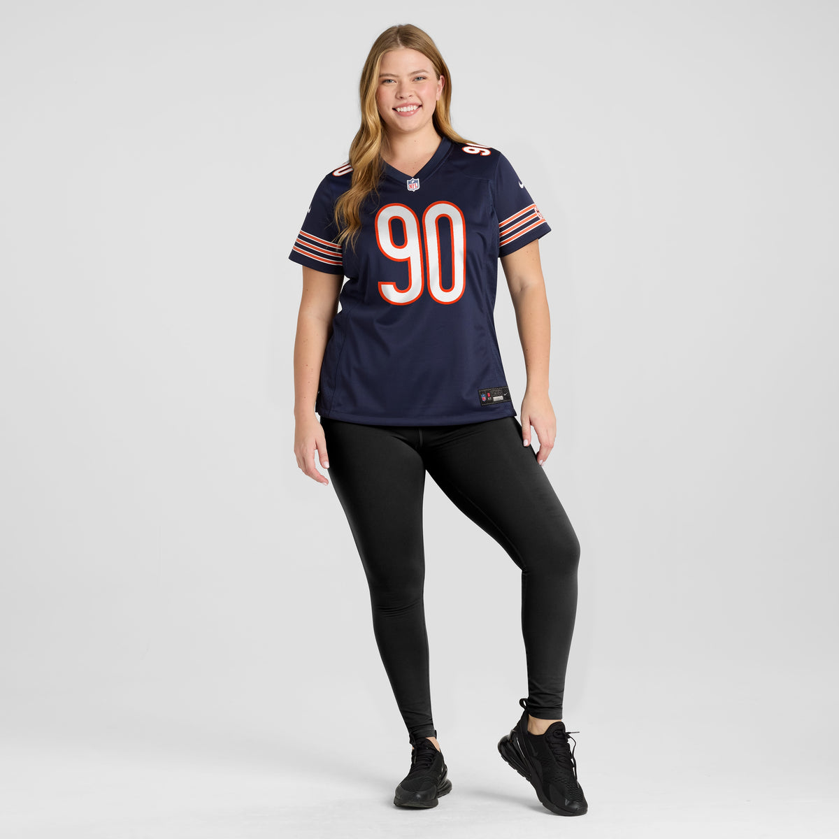 Women's Chicago Bears Neville Gallimore Nike Navy Team Game Jersey