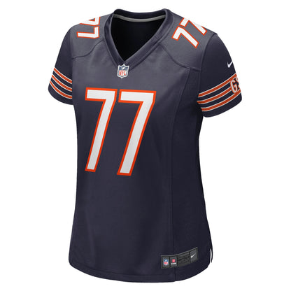 Women's Chicago Bears Red Grange Nike Navy Retired Player Jersey