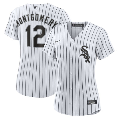 Women's Chicago White Sox Colson Montgomery Nike White Home Replica Jersey