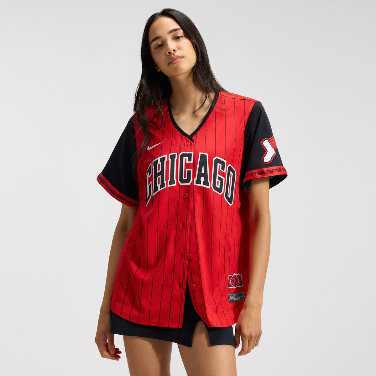 Women's Chicago White Sox Nike Red/Black 2025 City Connect Limited Jersey