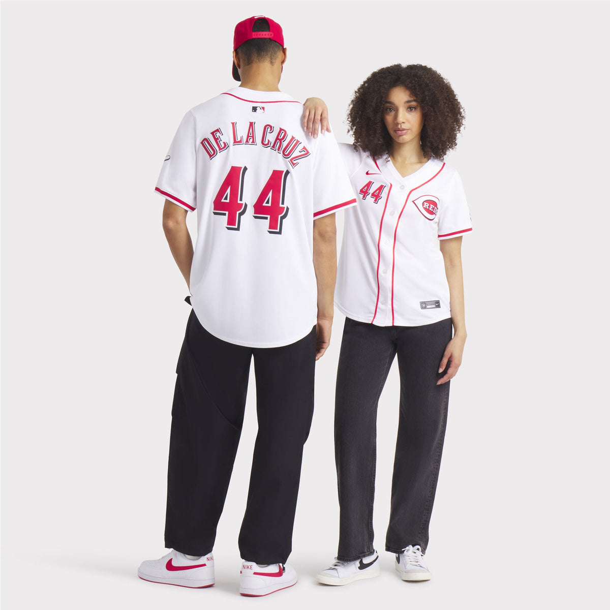 Women's Cincinnati Reds Elly De La Cruz Nike White Home Limited Player Jersey
