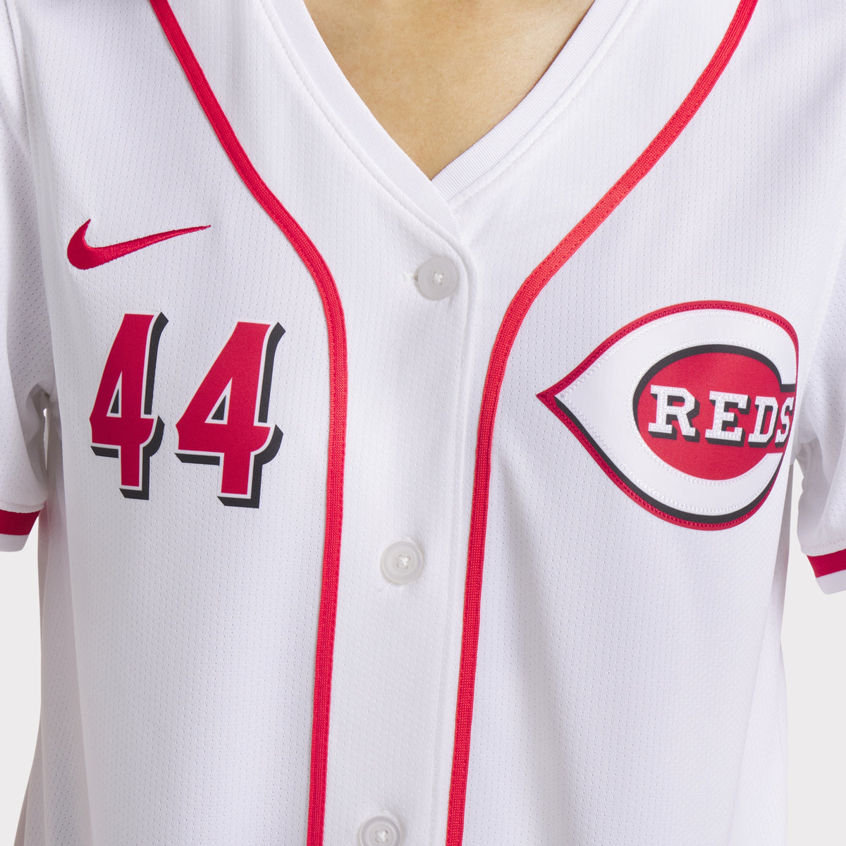 Women's Cincinnati Reds Elly De La Cruz Nike White Home Limited Player Jersey