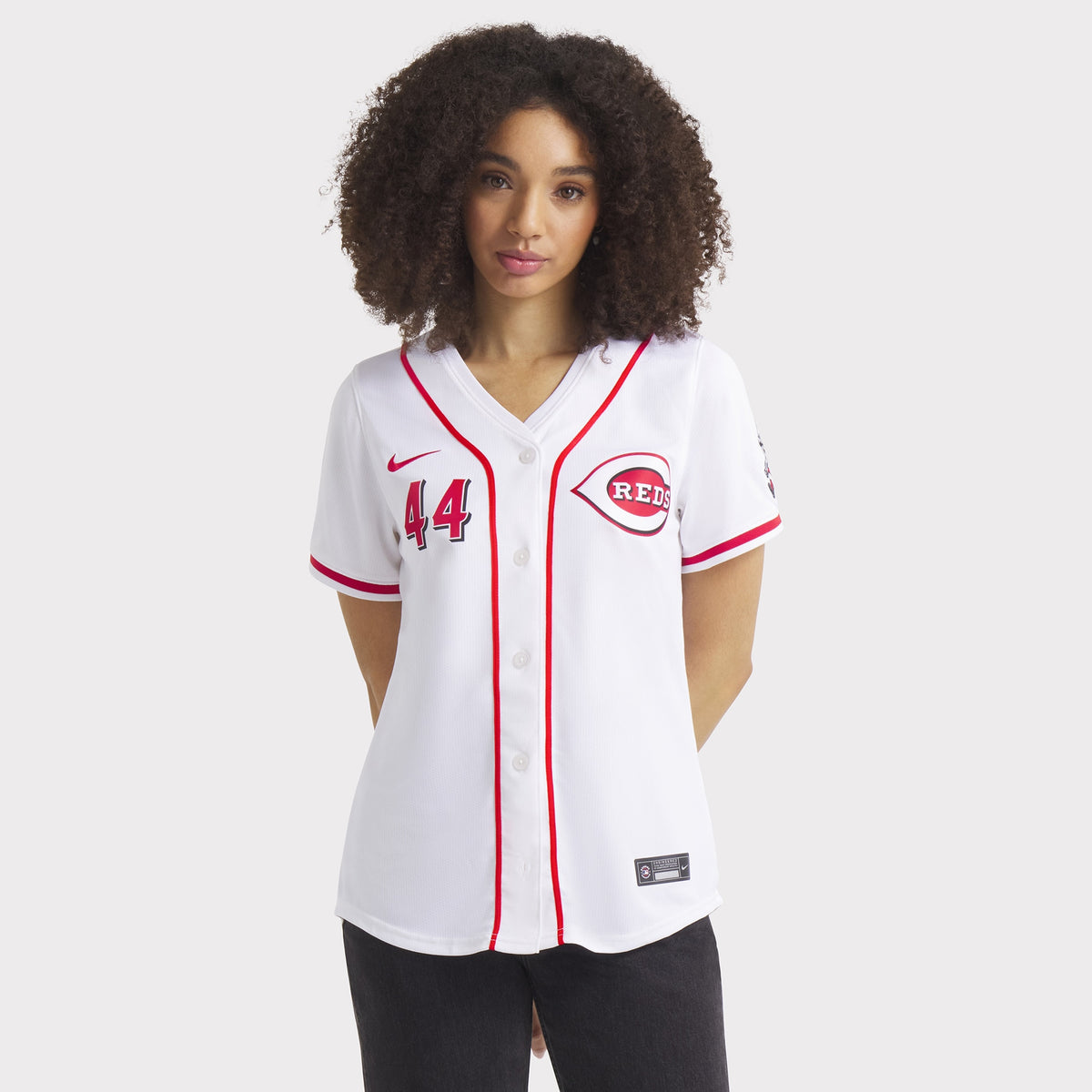 Women's Cincinnati Reds Elly De La Cruz Nike White Home Limited Player Jersey