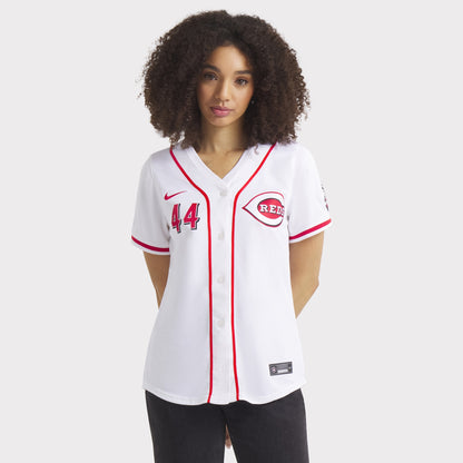 Women's Cincinnati Reds Elly De La Cruz Nike White Home Limited Player Jersey