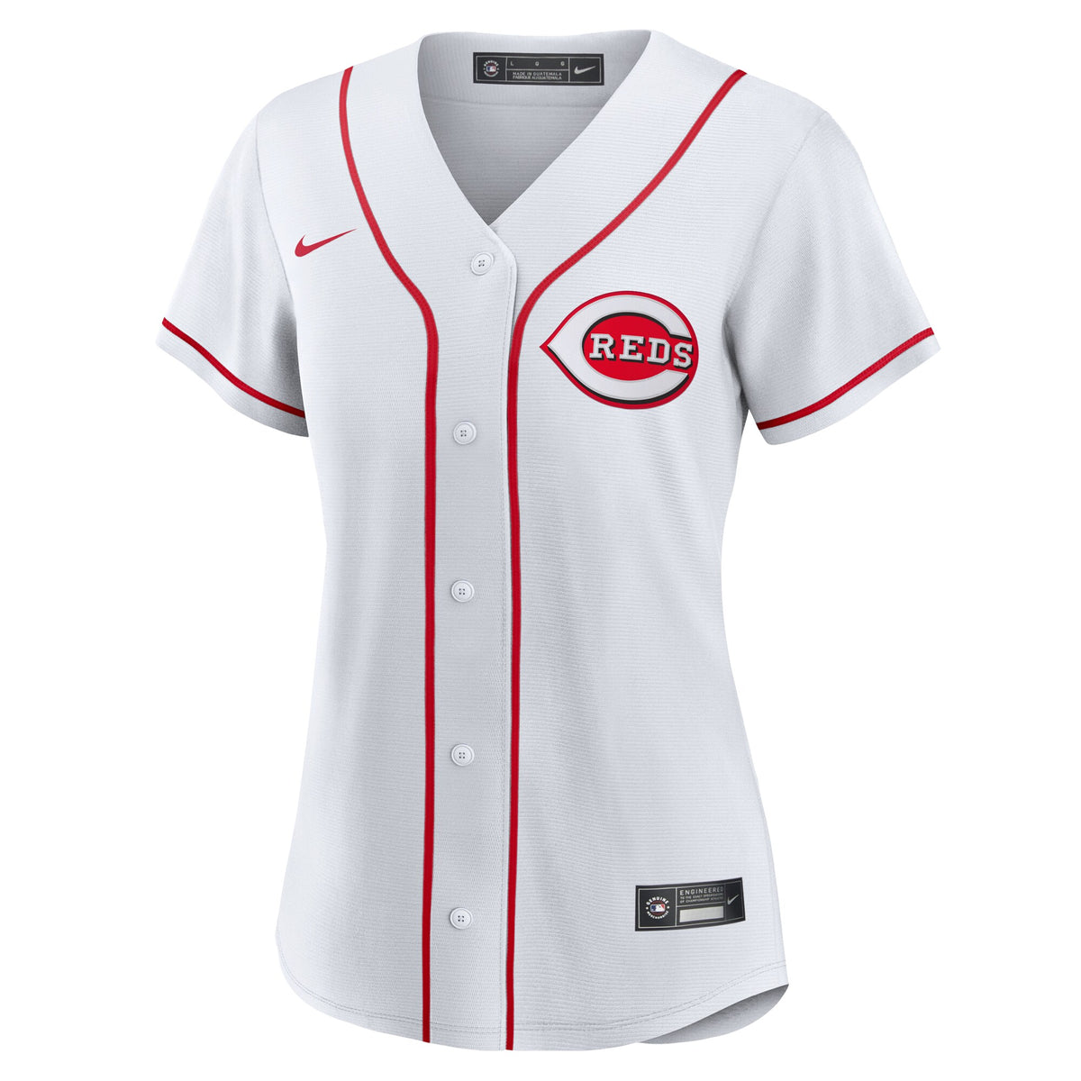 Women's Cincinnati Reds Tyler Stephenson Nike White Home Replica Jersey