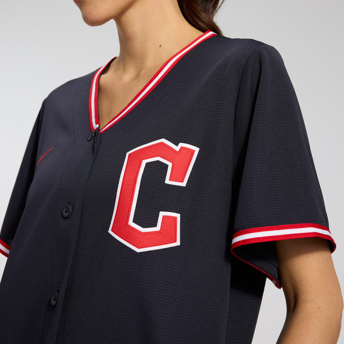 Women's Cleveland Guardians Nike Navy Alternate Replica Jersey
