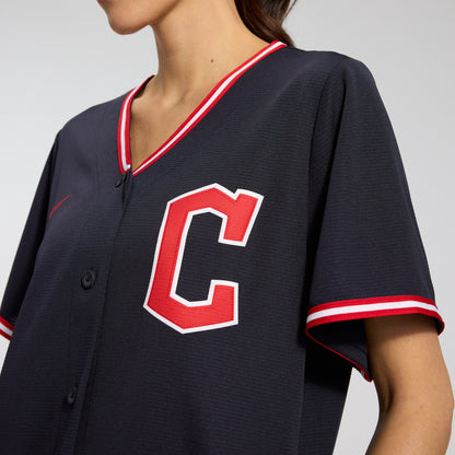 Women's Cleveland Guardians Nike Navy Alternate Replica Jersey