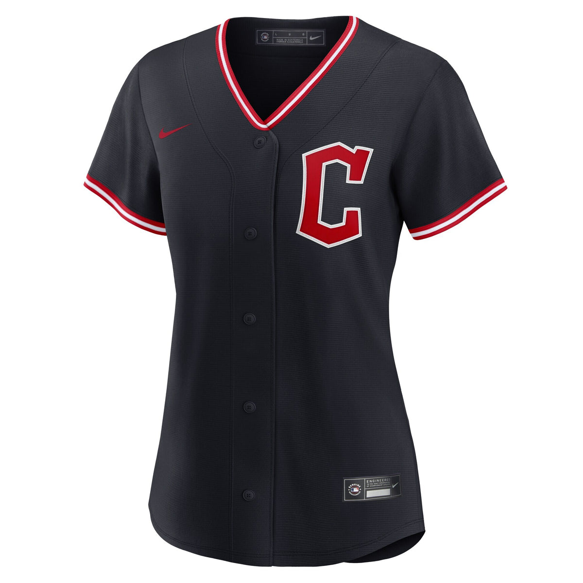 Women's Cleveland Guardians Nike Navy Alternate Replica Jersey