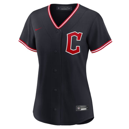 Women's Cleveland Guardians Nike Navy Alternate Replica Jersey