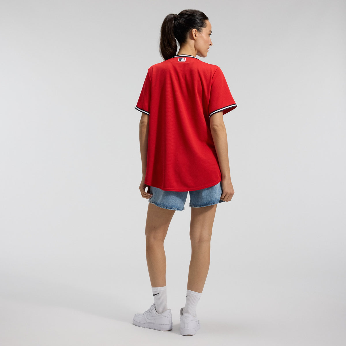 Women's Cleveland Guardians Nike Red Alternate 2 Replica Jersey