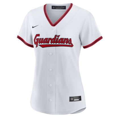 Women's Cleveland Guardians Nike White Home Replica 2.0 Jersey