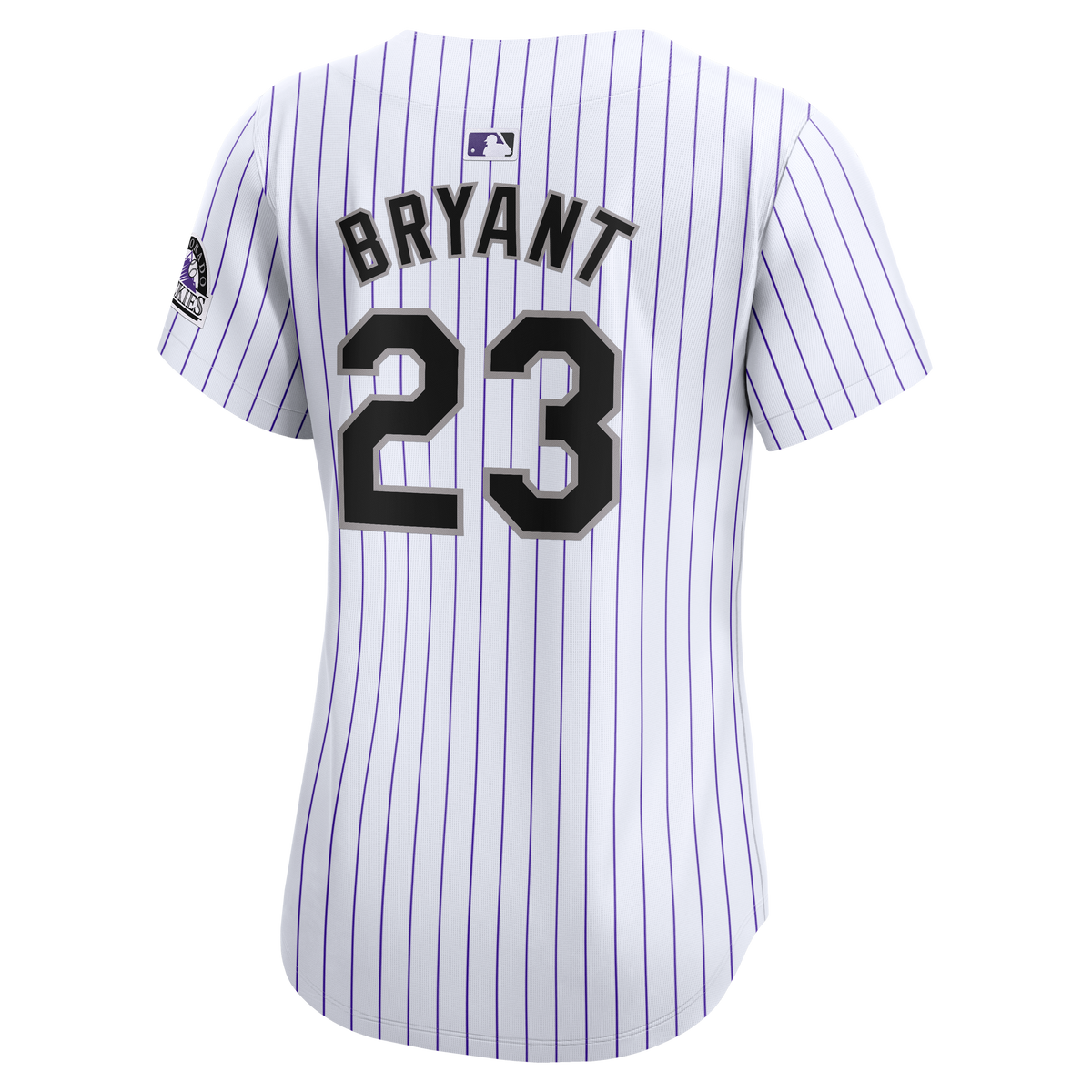 Women's Colorado Rockies Kris Bryant Nike White Home Limited Player Jersey