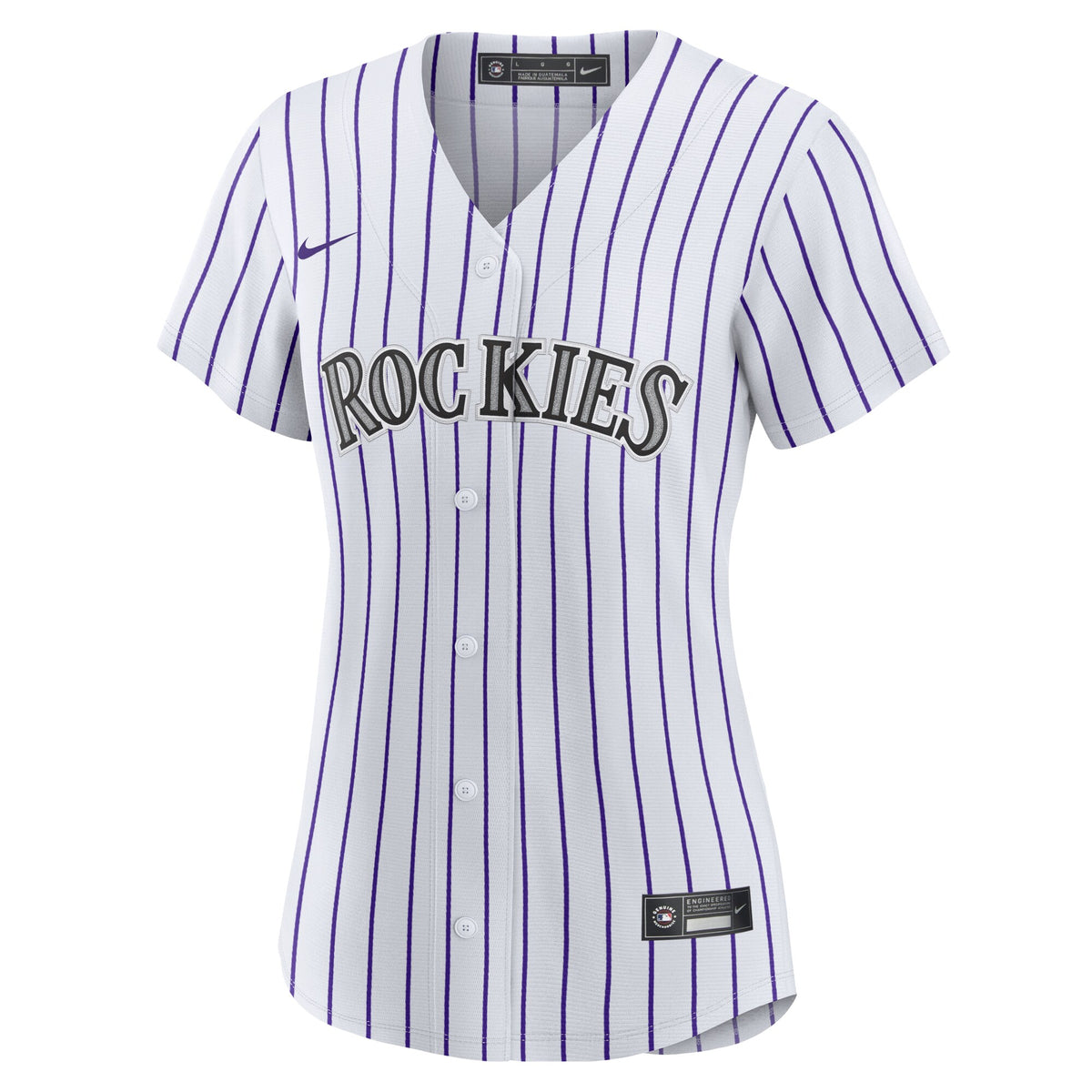 Women's Colorado Rockies Mickey Moniak Nike White Home Replica Jersey