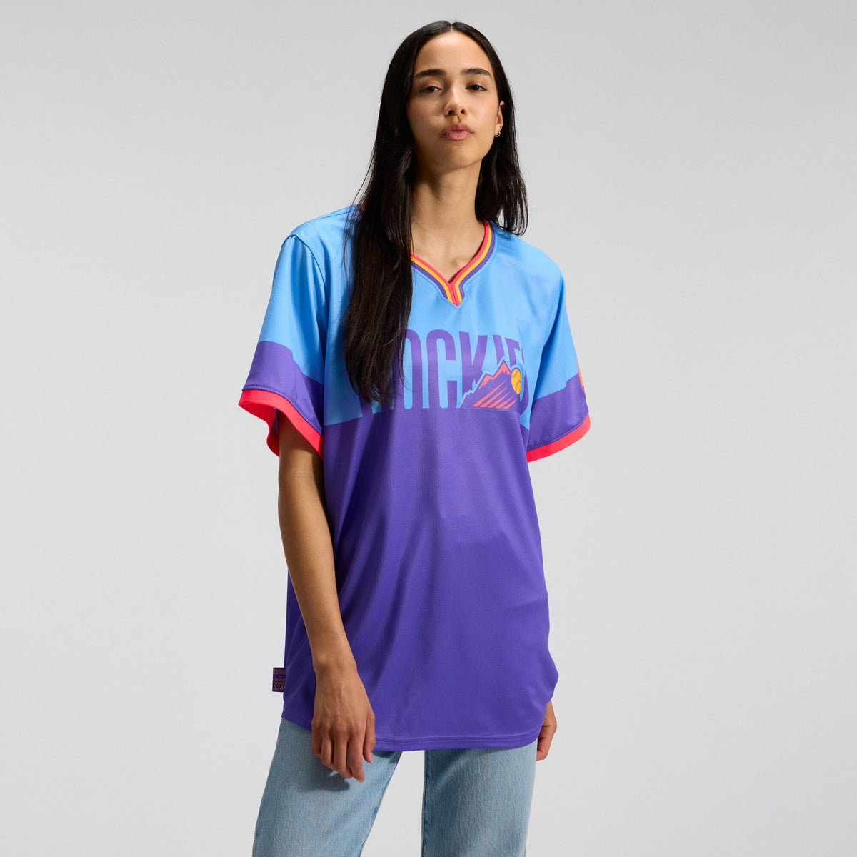 Women's Colorado Rockies Nike Purple/Light Blue 2025 City Connect Limited Jersey