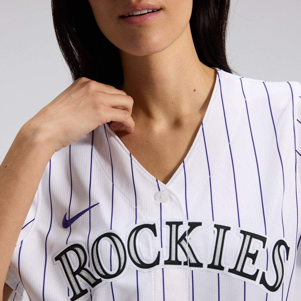 Women's Colorado Rockies Nike White Home Limited Jersey