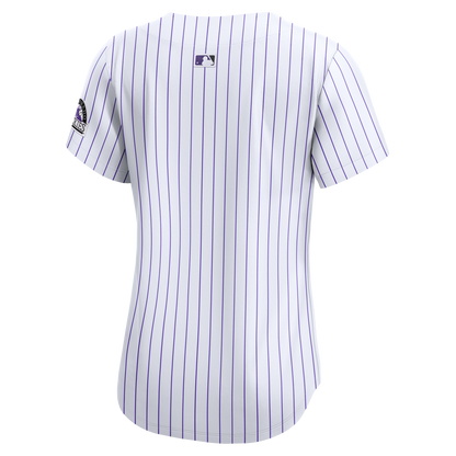 Women's Colorado Rockies Nike White Home Limited Jersey