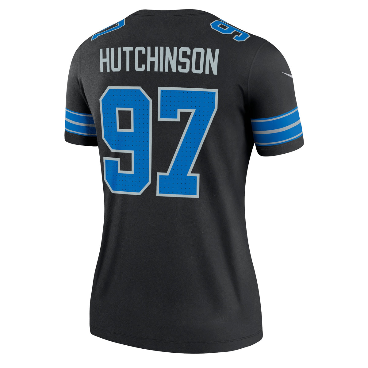 Women's Detroit Lions Aidan Hutchinson Nike Black Alternate Legend Player Performance Top