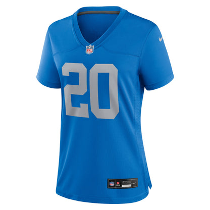 Women's Detroit Lions Barry Sanders Nike Blue Alternate Game Jersey
