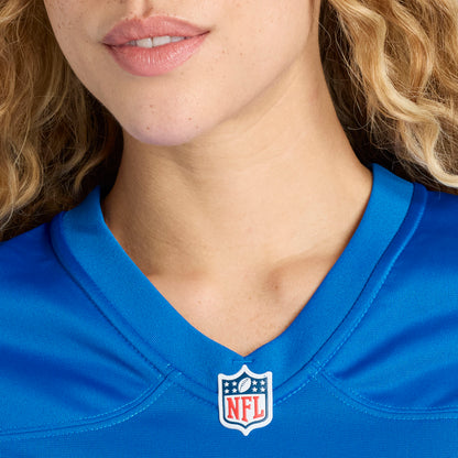 Women's Detroit Lions Barry Sanders Nike Blue Retired Player Game Jersey