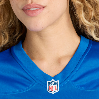 Women's Detroit Lions Christian Izien Nike Blue Team Game Jersey
