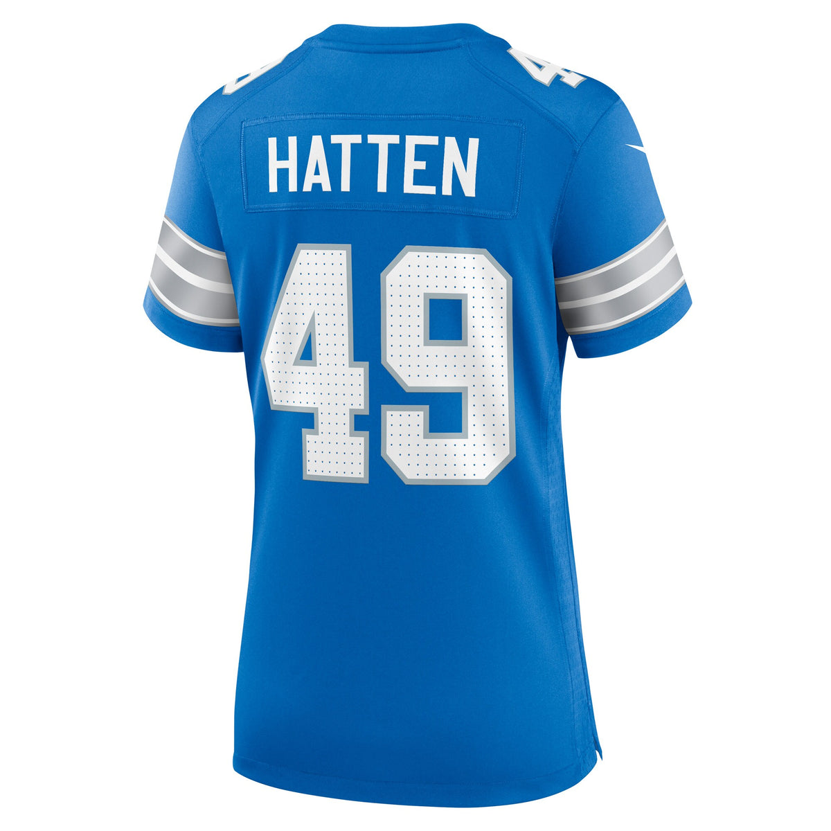 Women's Detroit Lions Hogan Hatten Nike Blue Game Jersey