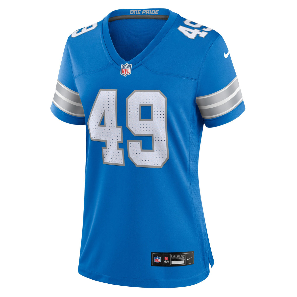 Women's Detroit Lions Hogan Hatten Nike Blue Game Jersey