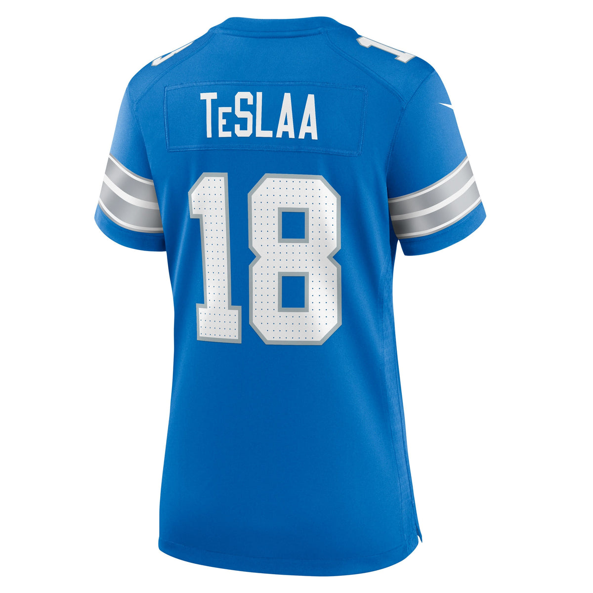 Women's Detroit Lions Isaac TeSlaa Nike Blue Game Player Jersey