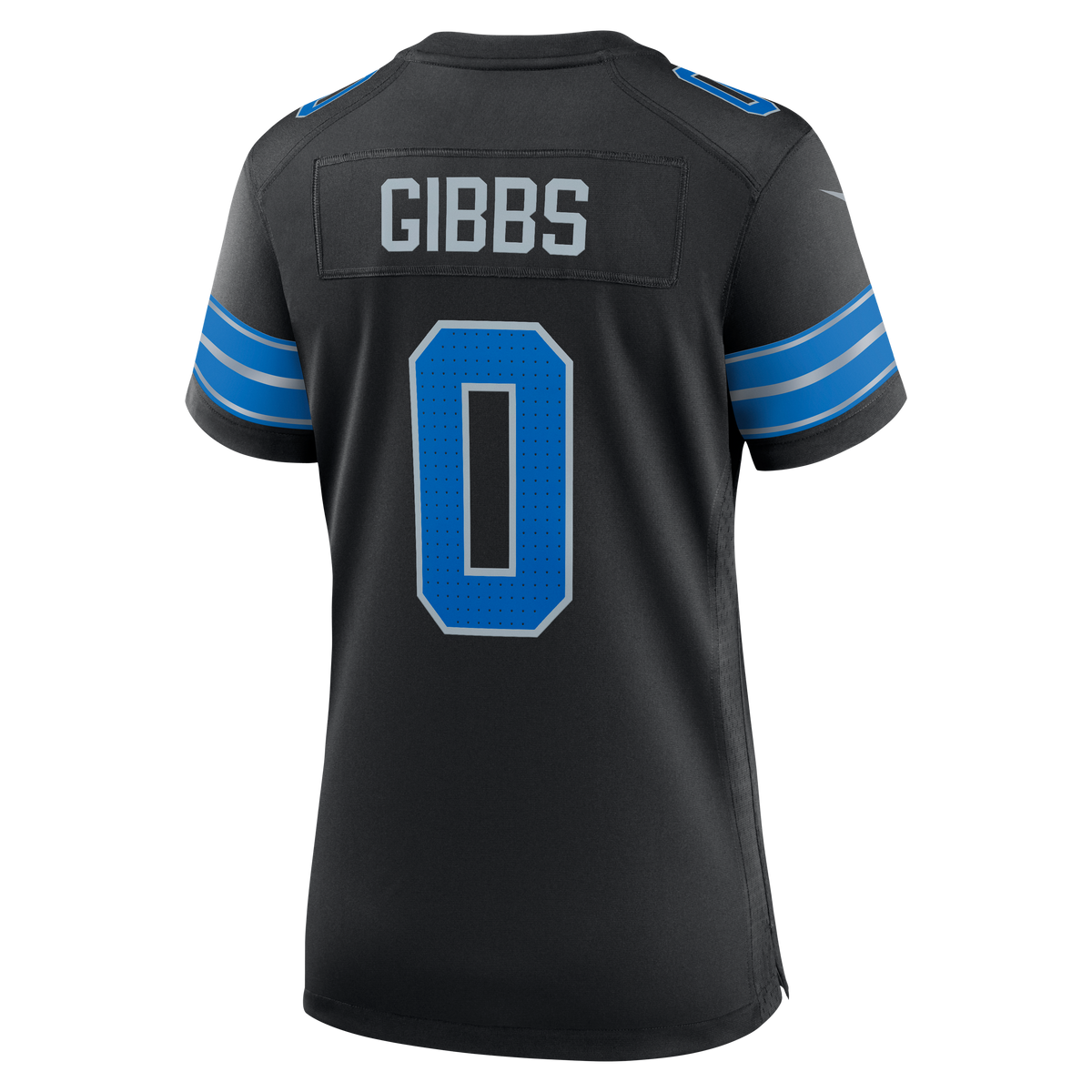 Women's Detroit Lions Jahmyr Gibbs Nike Black 2nd Alternate Game Player Jersey