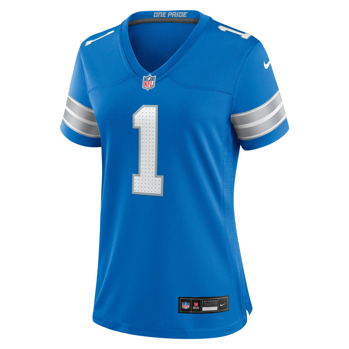 Women's Detroit Lions Jameson Williams Nike Blue Game Player Jersey