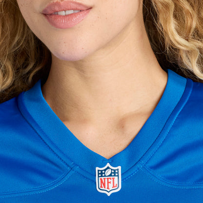 Women's Detroit Lions Tyler Conklin Nike Blue Team Game Jersey