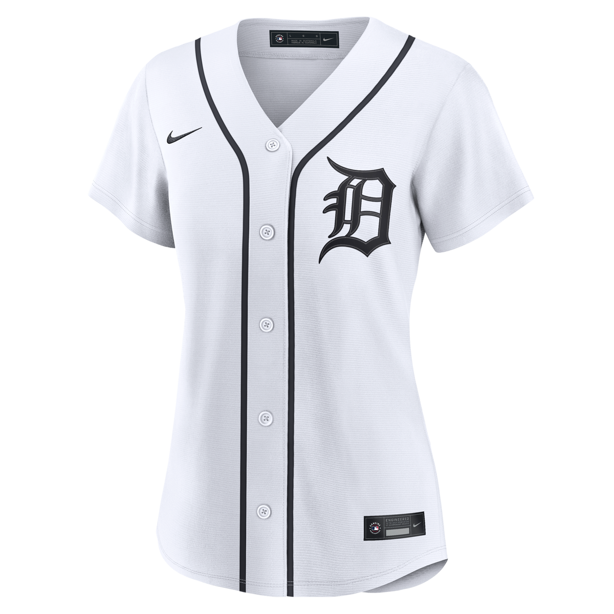 Women's Detroit Tigers Gleyber Torres Nike White Home Replica Jersey