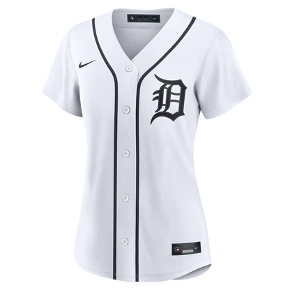 Women's Detroit Tigers Kevin McGonigle Nike White Home Replica Jersey