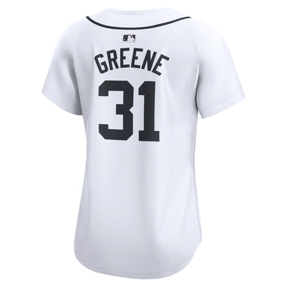Women's Detroit Tigers Riley Greene Nike White Home Limited Player Jersey