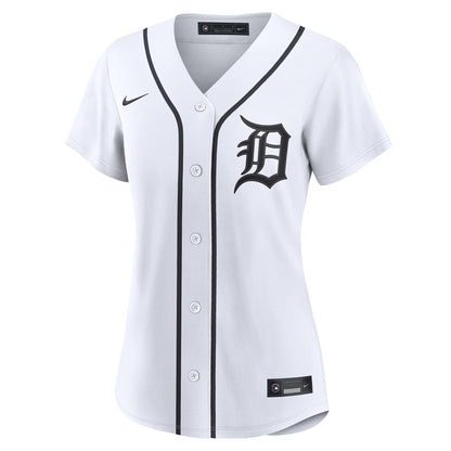 Women's Detroit Tigers Tarik Skubal Nike White Home Replica Jersey
