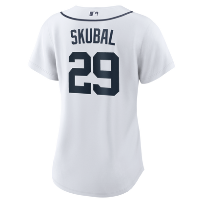 Women's Detroit Tigers Tarik Skubal Nike White Home Replica Player Jersey