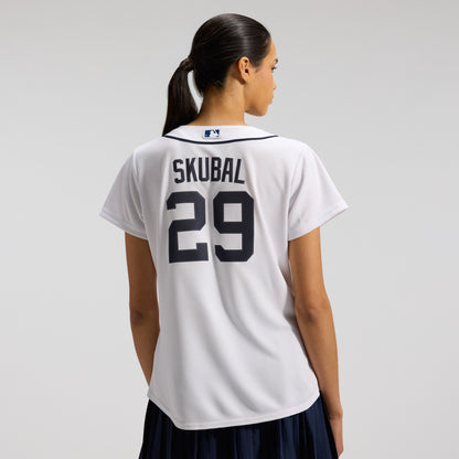 Women's Detroit Tigers Tarik Skubal Nike White Home Replica Player Jersey