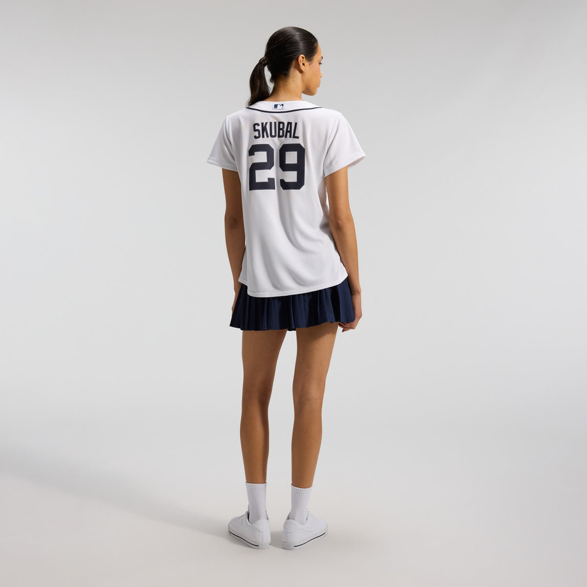 Women's Detroit Tigers Tarik Skubal Nike White Home Replica Player Jersey