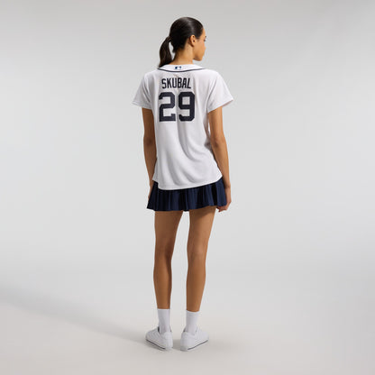 Women's Detroit Tigers Tarik Skubal Nike White Home Replica Player Jersey