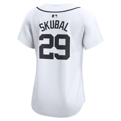 Women's Detroit Tigers Tarik Skubal Nike White Limited Player Jersey