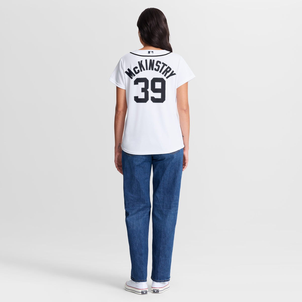 Women's Detroit Tigers Zach McKinstry Nike White Home Replica Jersey