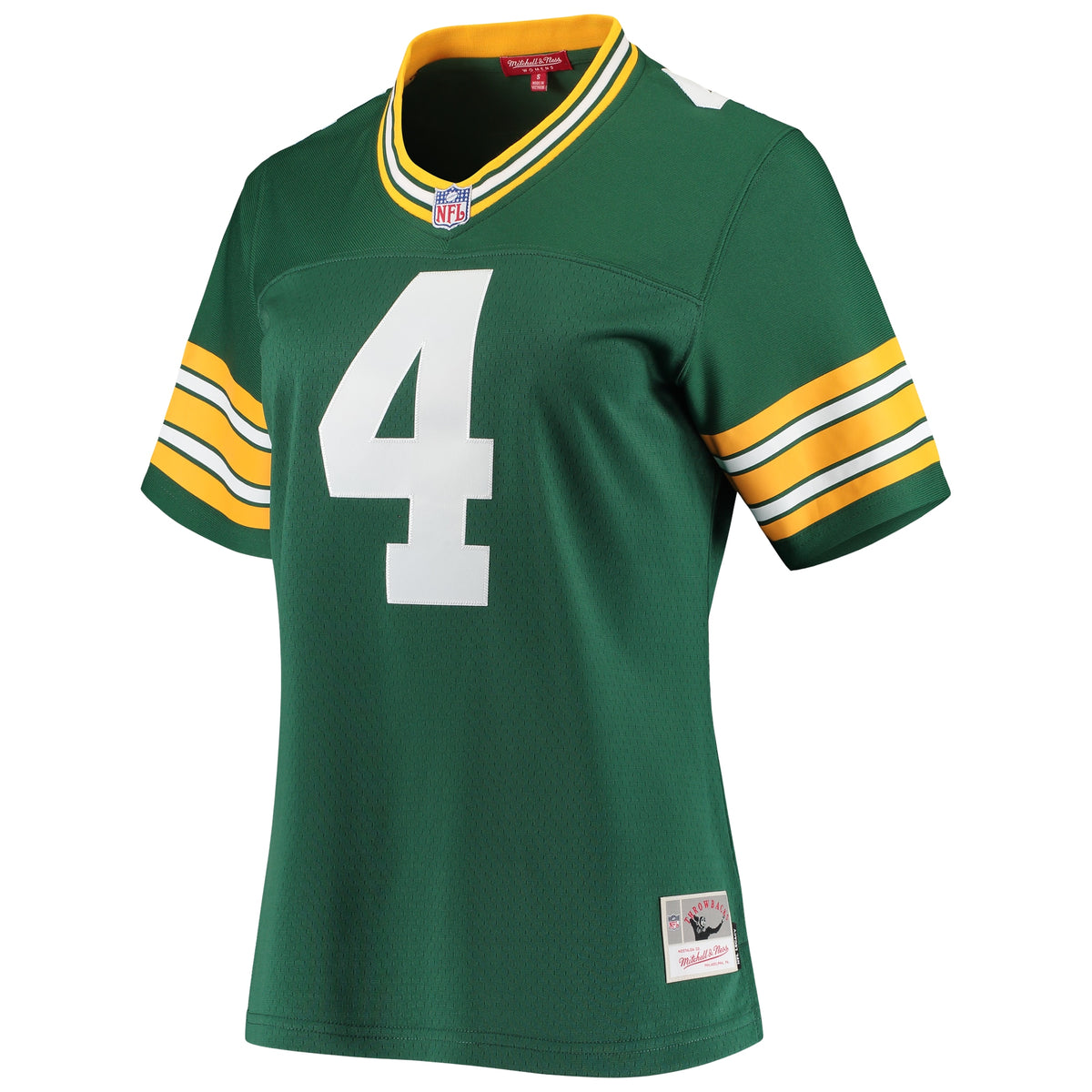 Women's Green Bay Packers Brett Favre Mitchell & Ness Green 1996 Legacy Replica Player Jersey