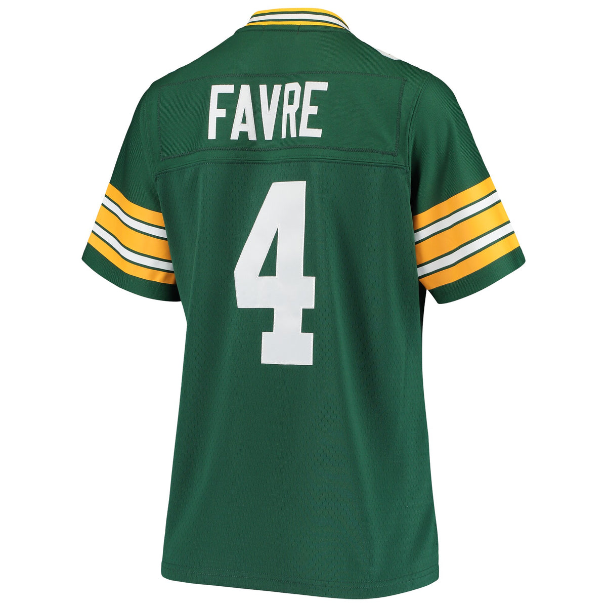 Women's Green Bay Packers Brett Favre Mitchell & Ness Green 1996 Legacy Replica Player Jersey